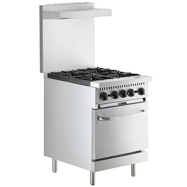 4 Burner (24 inches) With Oven